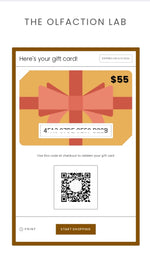THE OLFACTION LAB e-Gift Card
